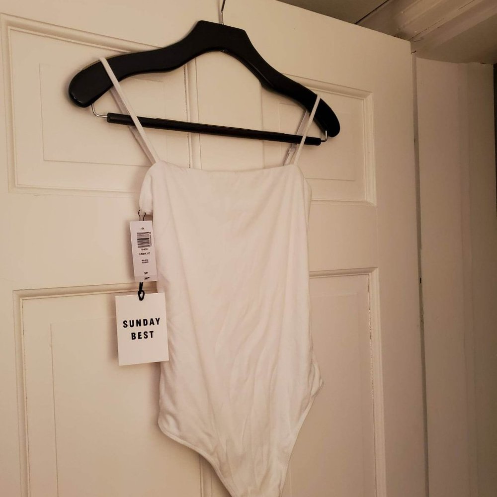 ARITZIA Ribbed Bodysuit